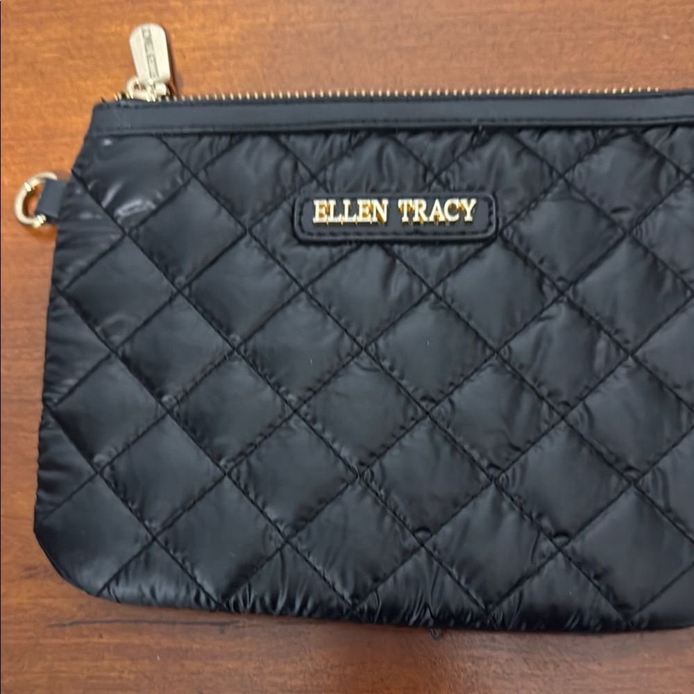Ellen Tracy Black Quilted Women's Bag
